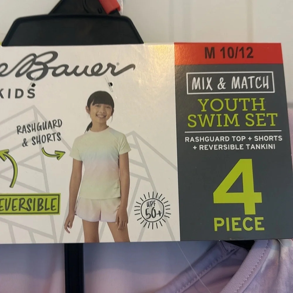 **NWT** Kids four piece swimming and play outfit
